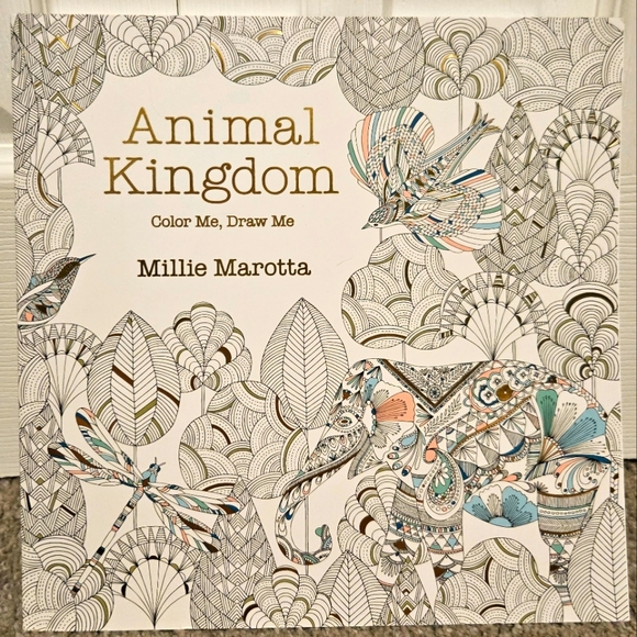 Millie Marotta | Other | Brand New Animal Kingdom Adult Coloring Book ...